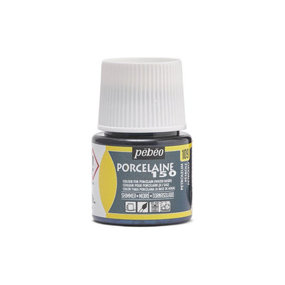 Pebeo Porcelaine 150 Moire Pintura para porcelana 45 ml - 109 - Petroleum Moir Roze Moiré