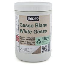 Pebeo Studio Green Gesso - Blanco - 945 ml