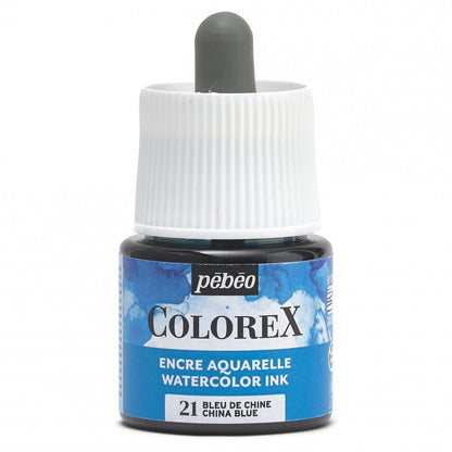 Pebeo Colorex Tinta acuarelable 45 ml - 21 - Azul chino