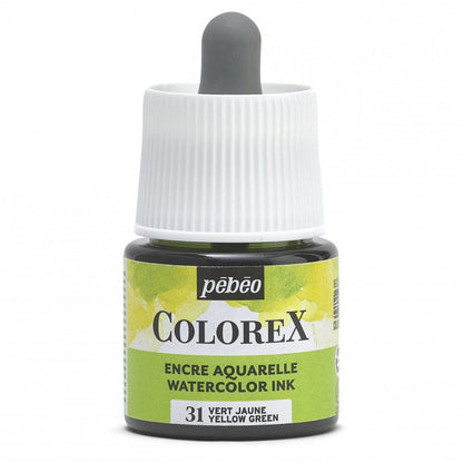 Pebeo Colorex Tinta acuarelable 45 ml - 31 - Verde amarillo