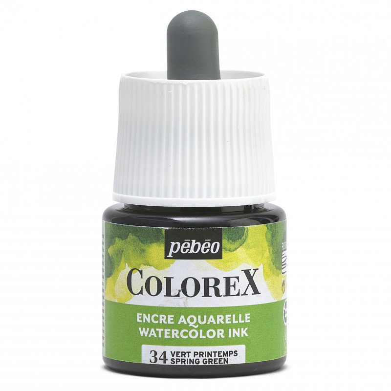Pebeo Colorex Tinta acuarelable 45 ml - 34 - Verde primavera
