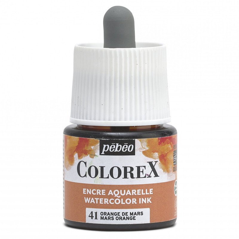 Pebeo Colorex Tinta acuarelable 45 ml - 41 - Marsoranje