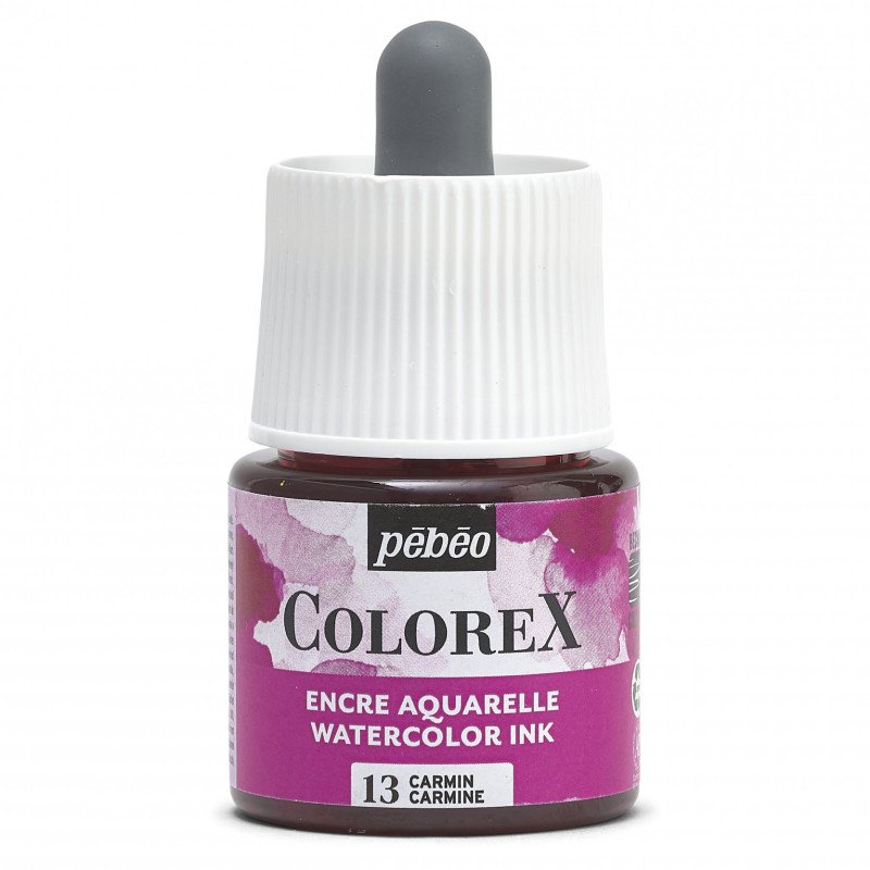 Pebeo Colorex Tinta acuarelable 45 ml - 13 - Carmín