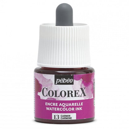 Pebeo Colorex Tinta acuarelable 45 ml - 13 - Carmín