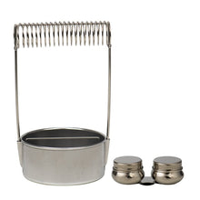 Meeden Accesorios de pintura para pinceles y médiums - Metal borstelhouder + dubbele dipper