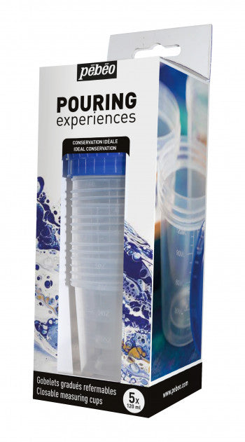 Pebeo Pouring Experiences Accessoires - Set de vasos medidores