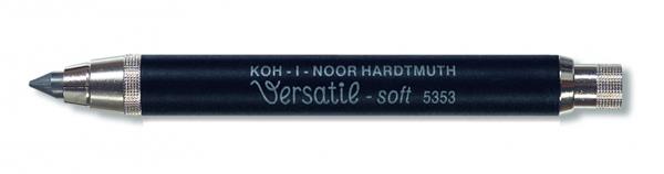 KOH-i-NOOR Black Versatil Clutch Leadholder Set 5.6 mm