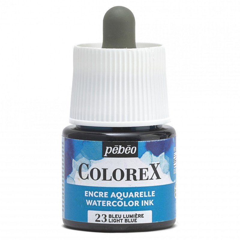 Pebeo Colorex Tinta acuarelable 45 ml - 23 - Azul claro