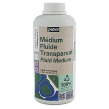 Transparente Médium fluido Pebeo Studio Green 945 ml.