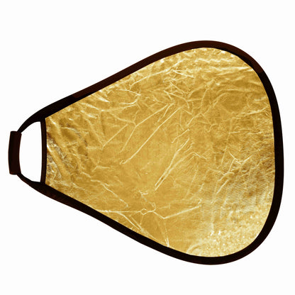 StudioKing Empuñadura Reflector Dorado/Plateado CRGGS60 60 cm — 3