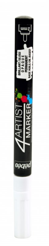 Pebeo 4Artist Oil Marker 2 mm - Blanco