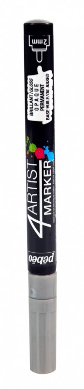 Pebeo 4Artist Oil Marker 2 mm - Plata