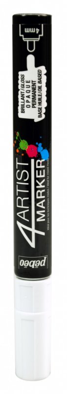 Pebeo 4Artist Oil Marker 4 mm - Blanco