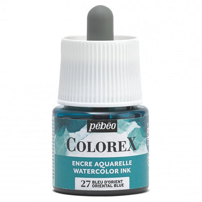 Pebeo Colorex Tinta acuarelable 45 ml - 27 - Azul oriental