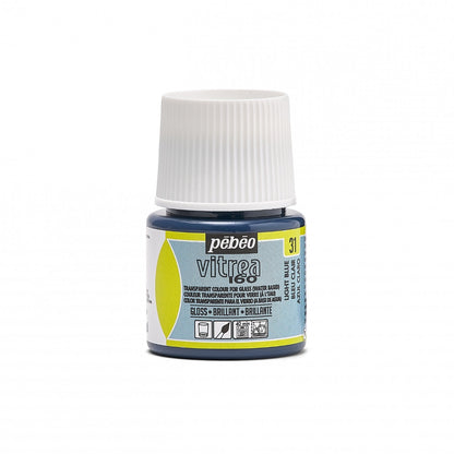 Pebeo Vitrea 160 Pintura para vidrio 45 ml Glanzend - 31 - Azul claro