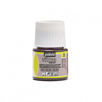 Pebeo Vitrea 160 Pintura para vidrio 45 ml Glanzend - 30 - Lichtroze