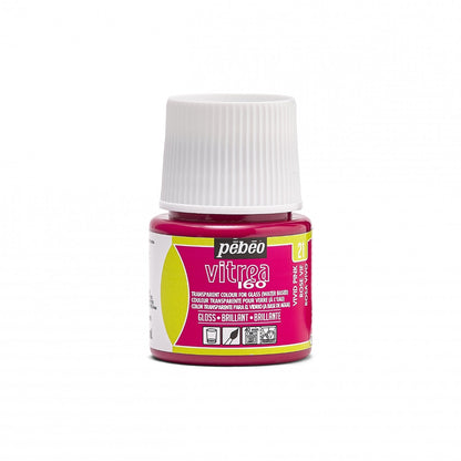 Pebeo Vitrea 160 Pintura para vidrio 45 ml Glanzend - 21 - Rosa brillante