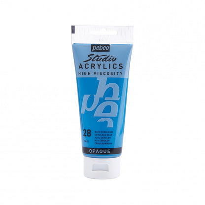 Pebeo Studio Pintura acrílica 100 ml - 28 - Ceruleumblauw