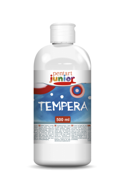 Pentart Pintura témpera 500 ml - Blanco