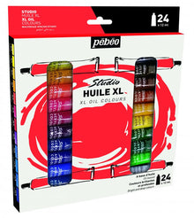 Pebeo Studio XL Oil Paint Sets - 24 x 12 ml