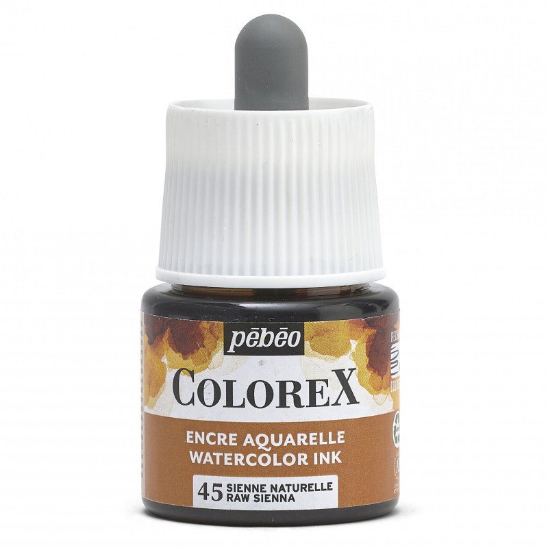 Pebeo Colorex Tinta acuarelable 45 ml - 45 - Siena natural