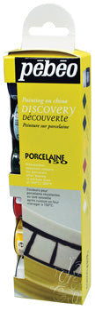 Pebeo Porcelaine 150 Sets - Discovery Collection Colores primarios - 6 x 20 ml