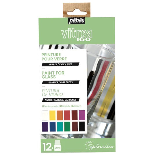 Pebeo Vitrea 160 Pintura para vidrio Sets