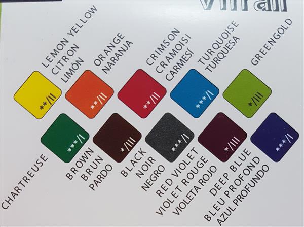 Pebeo Vitrail Pintura para vidrio Sets
