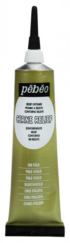 Pebeo Cerne Relief Omlijning 37 ml - Oro pálido