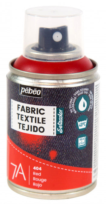 Pebeo 7A Textielspray 100 ml - Rojo