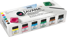 Kreul Javana Pintura para seda Sets - Colores básicos - 6 x 20 ml
