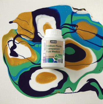 Transparente Médium fluido Pebeo Studio Green 225 ml.