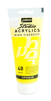 Pebeo Studio Pintura acrílica 100 ml - Opaque Primary Cyan