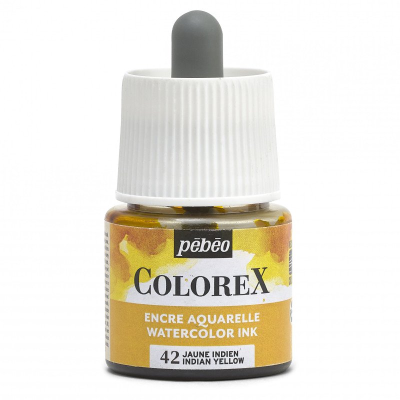 Pebeo Colorex Tinta acuarelable 45 ml - 42 - Amarillo indio