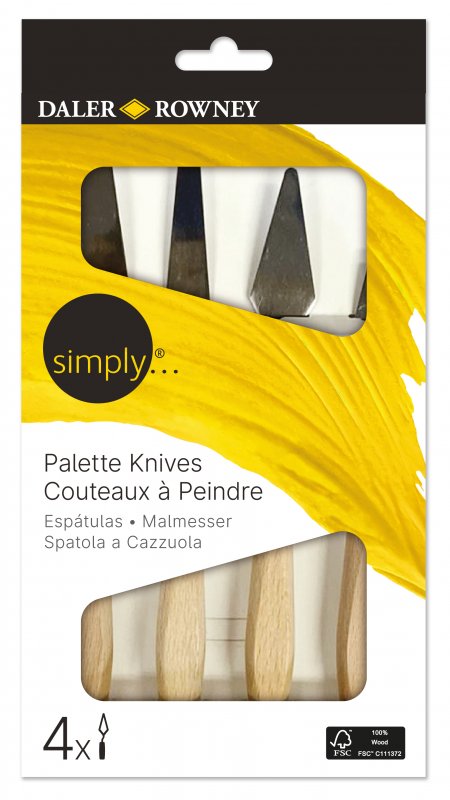 Daler-Rowney Simply Espátulas Set