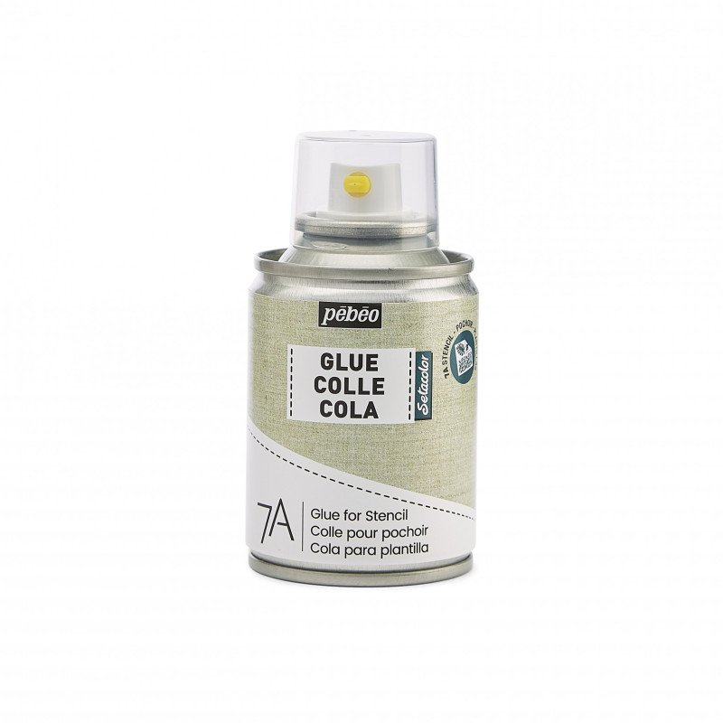 Pebeo 7A Pintura textil Auxiliar: Adhesivo reposicionable 100 ml.