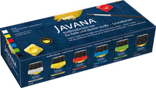 Kreul Javana Pintura textil Sets - Colores básicos - 6 unidades