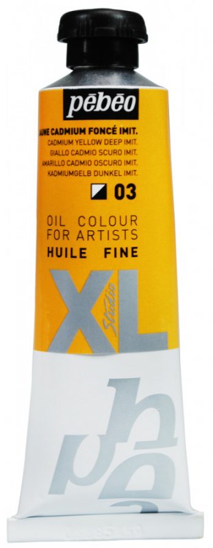 Pebeo Studio XL Óleo 37 ml - 03 - Amarillo cadmio oscuro (imitación)