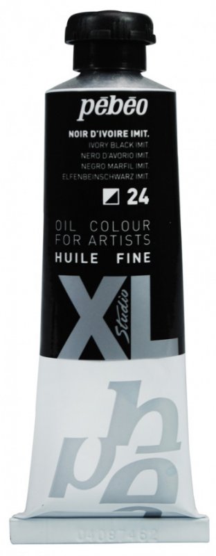 Pebeo Studio XL Óleo 37 ml - 24 - Ivoorzwart imit