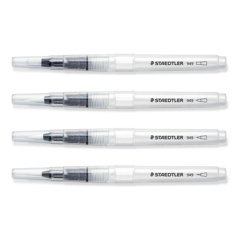 Staedtler Pincel con depósito Blister - 4 unidades