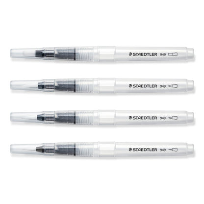 Staedtler Pincel con depósito Blister - 4 unidades
