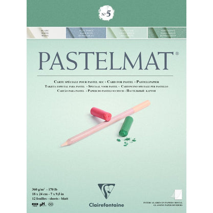 Clairefontaine Pastelmat Pastelblok 360 g - No. 5 - 18 x 24 cm