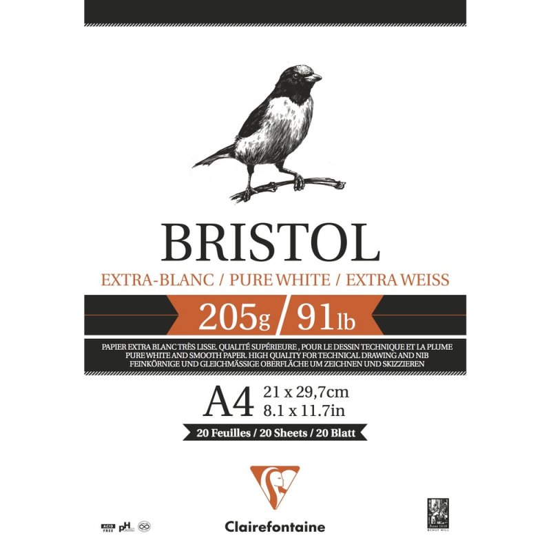 Clairefontaine Papel Bristol