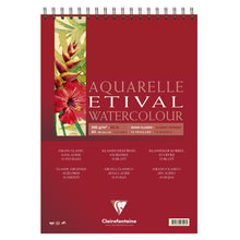 Clairefontaine Etival Aquarelblok Klassieke Korrel - 200 g - A3 - spiraal - 10 hojas