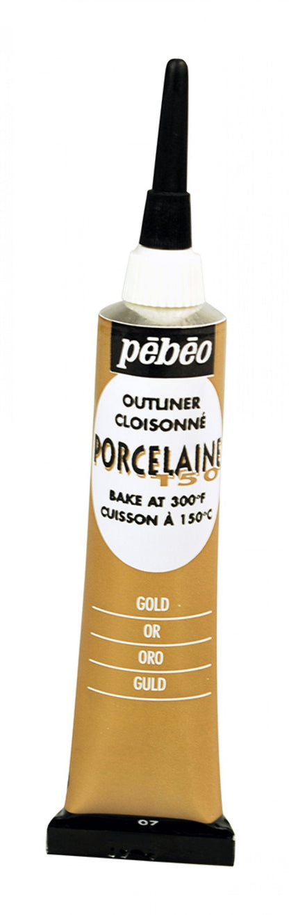 Pebeo Porcelaine 150 Outliner 20 ml - 07 - Oro