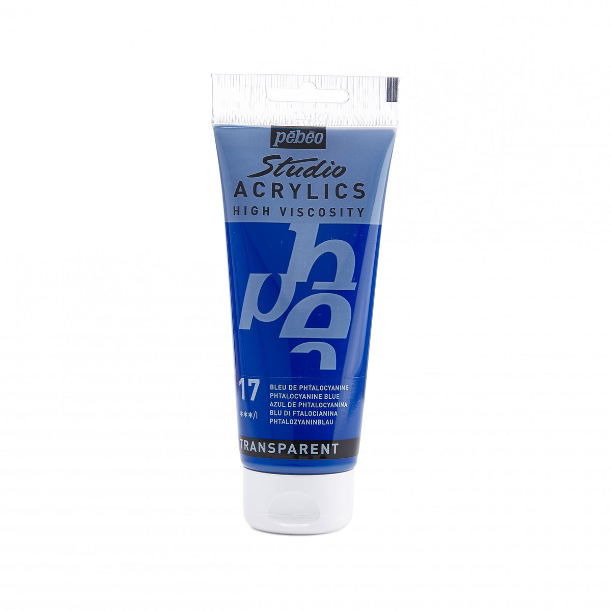 Pebeo Studio Pintura acrílica 100 ml - 17 - Phtalocyaanblauw