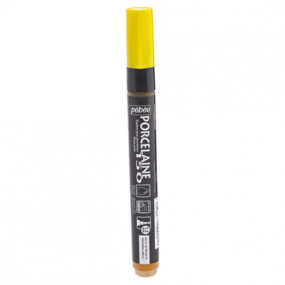 Pebeo Porcelaine 150 Marker Bullet Tip 1.2 mm - Marseilles Yellow