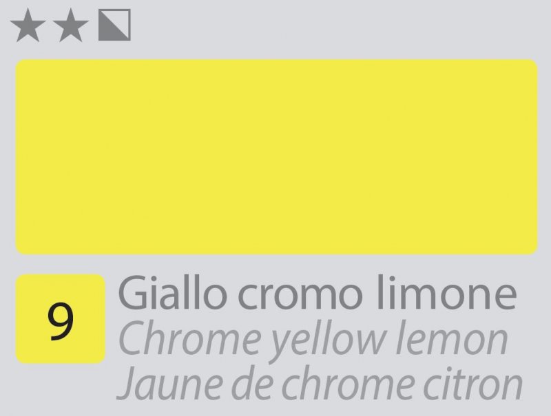 Divolo Accademia Óleo 20 ml - Chrome Yellow Lemon