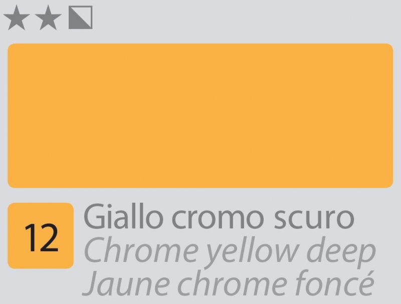Divolo Accademia Óleo 20 ml - Chrome Yellow Deep
