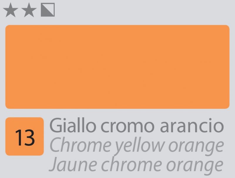 Divolo Accademia Óleo 20 ml - Chrome Yellow Orange